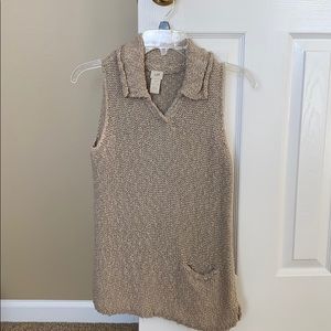 JJill Sweater tank top